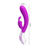 vibrador harlan 12 velocidades pretty love rosado rabbit