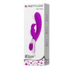 vibrador harlan 12 velocidades pretty love rosado rabbit