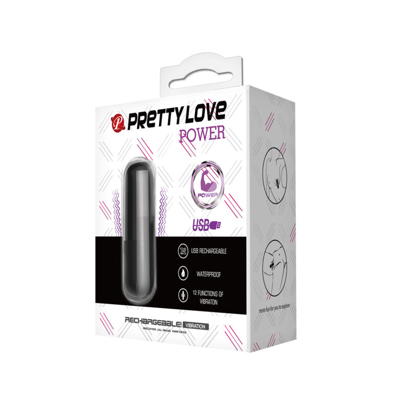 Huevo vibrador Power Negro