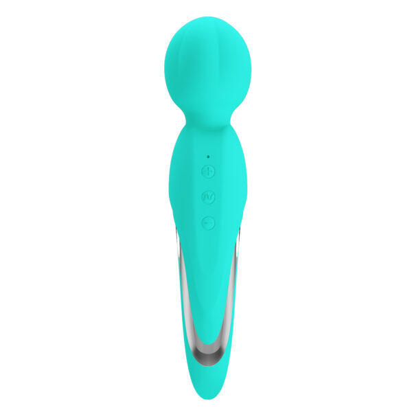 Vibrador Fitz Gerald Cyan silicona suave