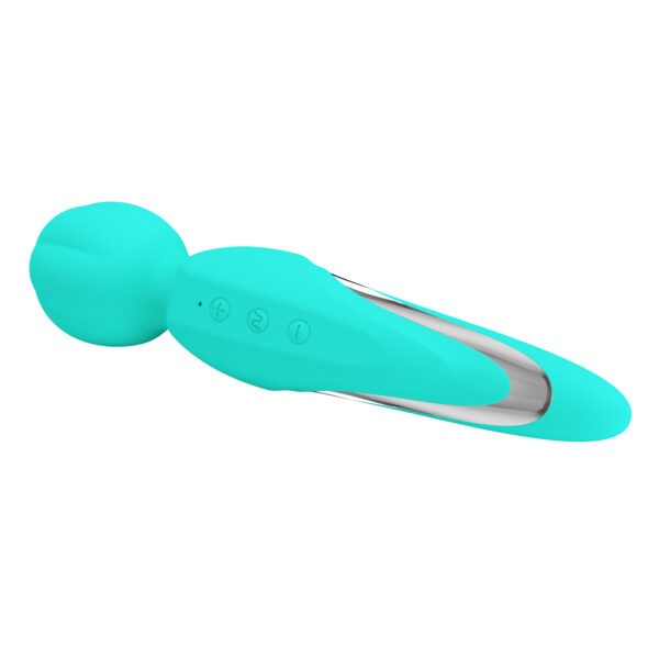 Vibrador Fitz Gerald Cyan silicona suave