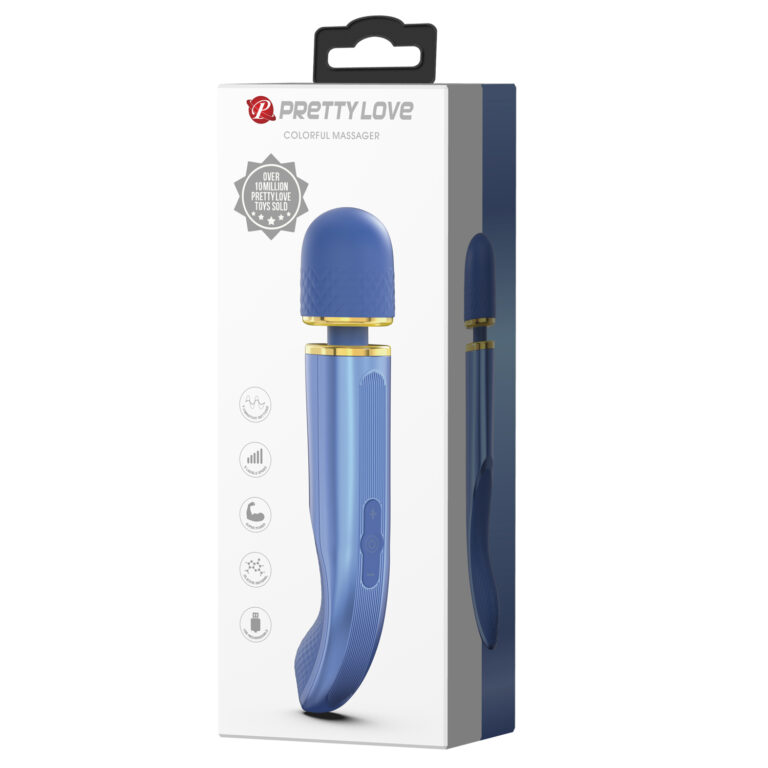 CHARMING MASSAGER BLUE VIBRADOR