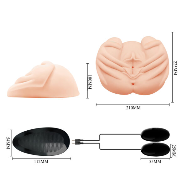 Masturbador Realista Crazy Bull 1.8 kilos