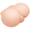 masturbador realista 2.5 kilos anal vaginal vibrador culo trasero blanco