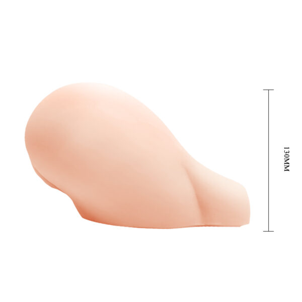masturbador realista 2.5 kilos anal vaginal vibrador culo trasero blanco