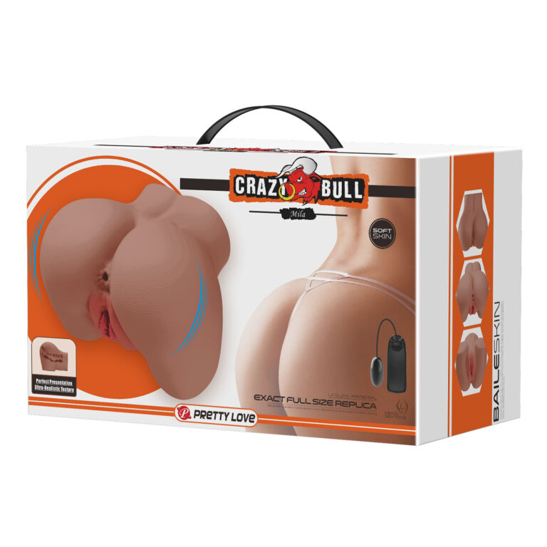 Masturbador Real Crazy Bull Marron 1.515 kg