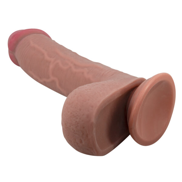Dildo Sliding Skin 23.5 cm Marron