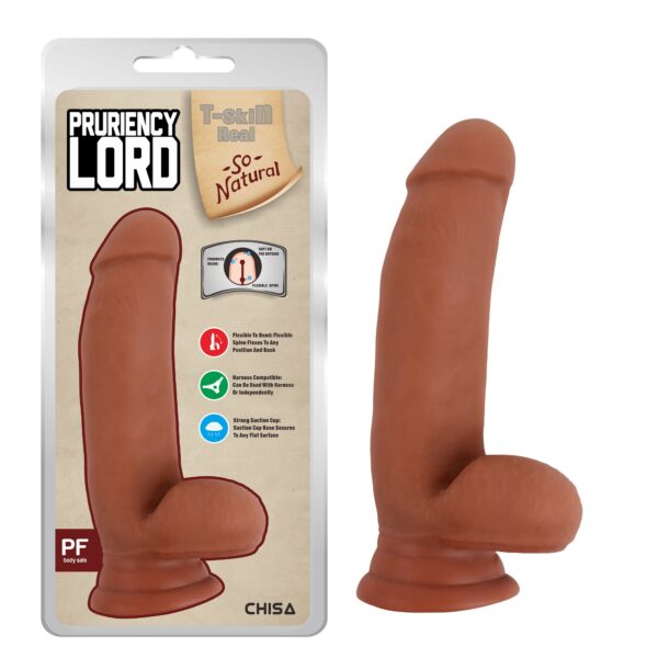 consolador Dildo Real Touch Latin 17.5 cm